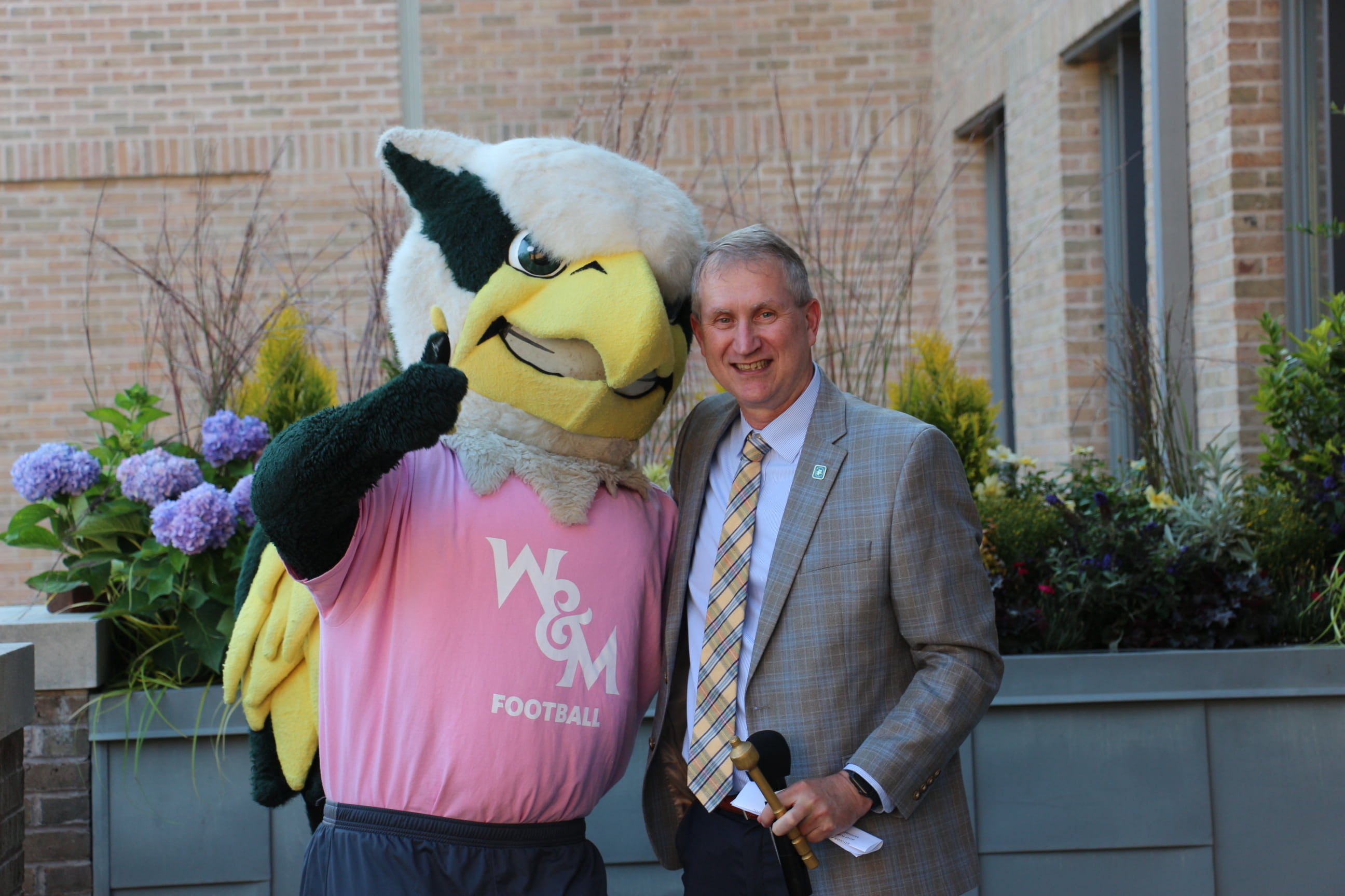 Dean Knoeppel with Griffin