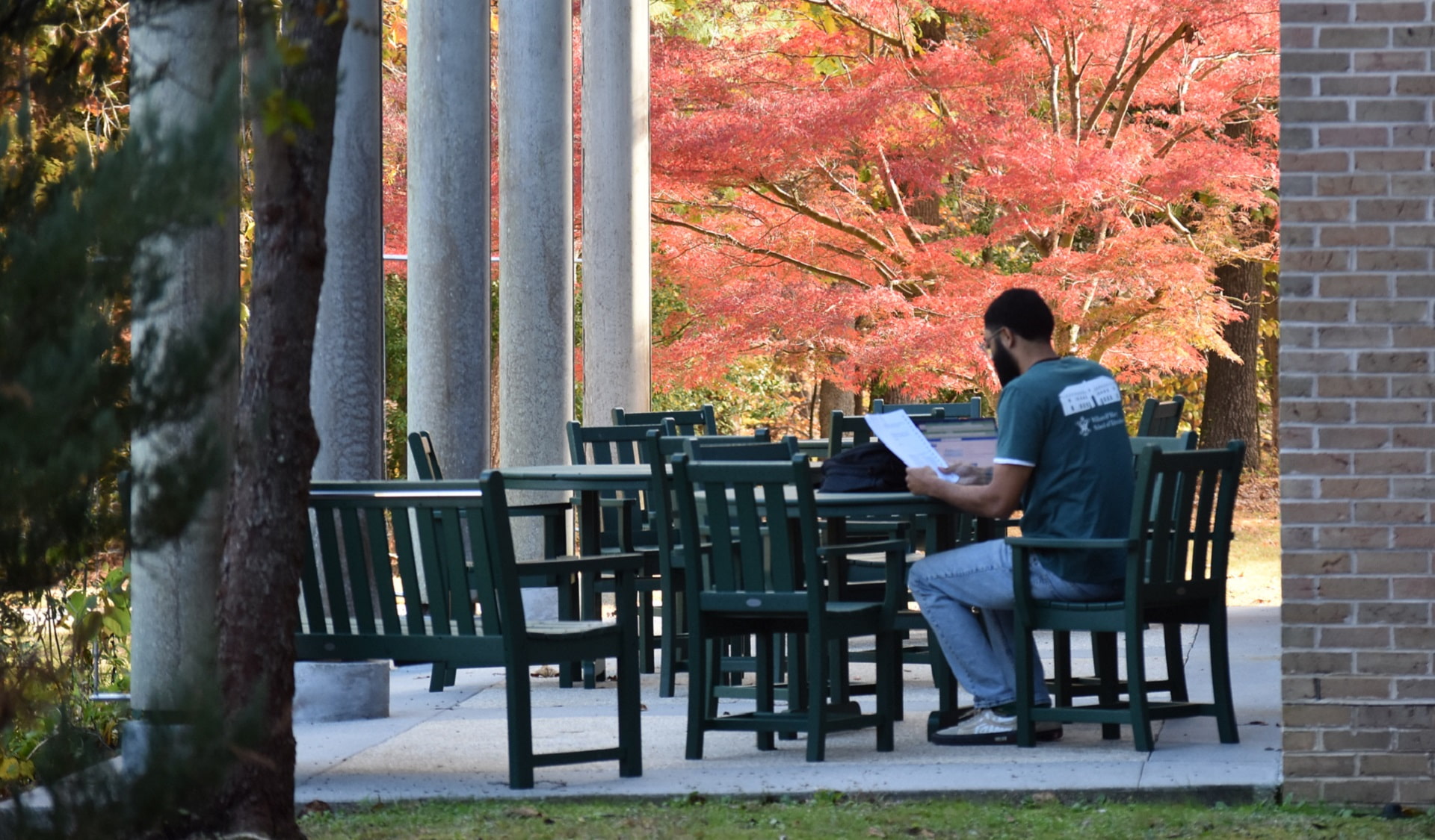 W&M Campus in Autumn