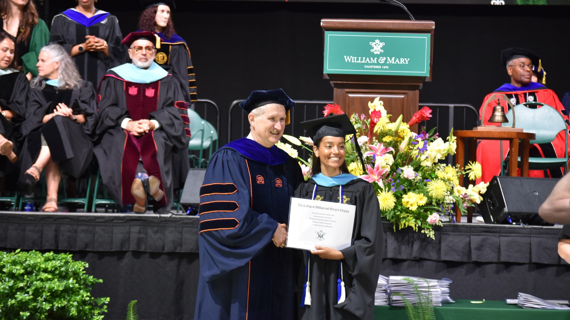 2025 Graduation Celebration Dean Conferring Degree