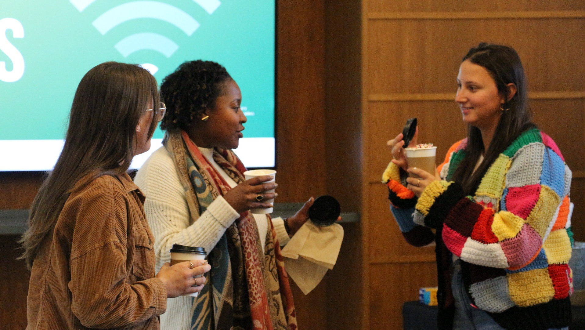 Education Week 2024 Students in Lobby