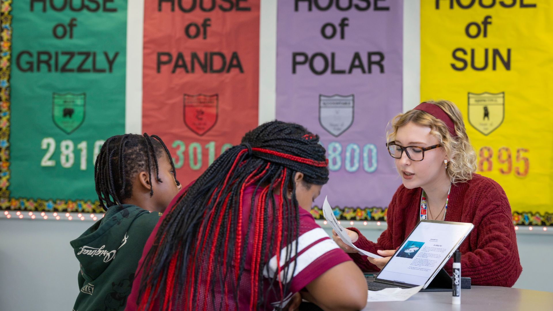 Student Teaching in Elementary Classroom