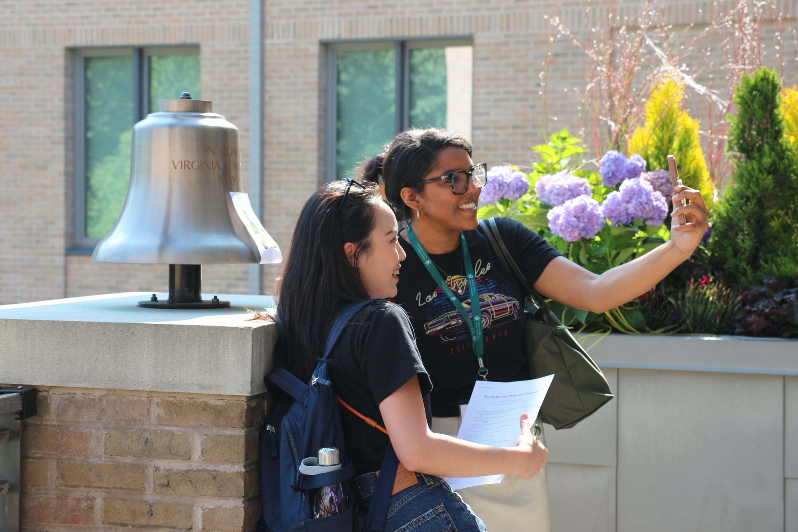 Students with Bell 1