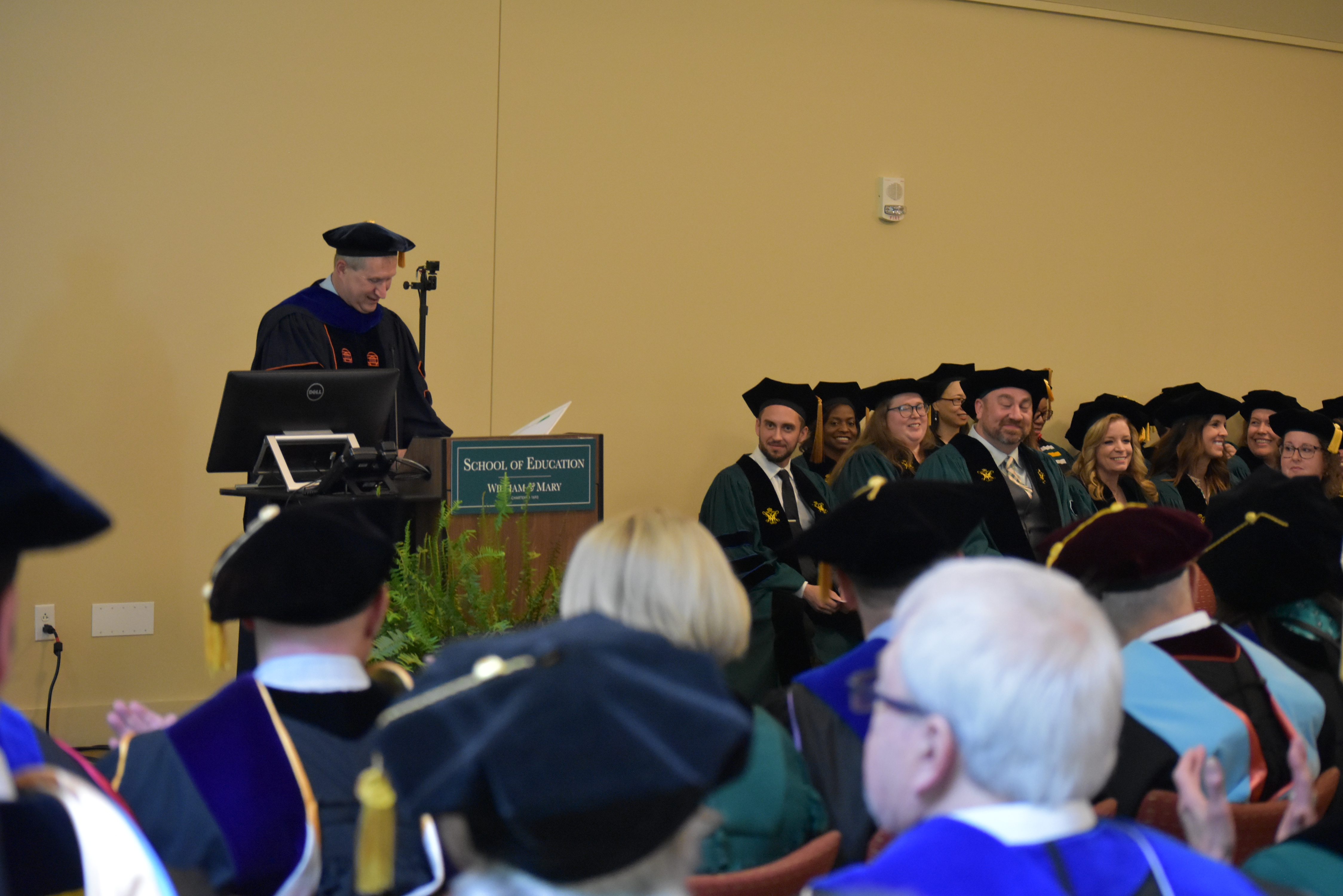 Dean Knoeppel Addresses Graduates