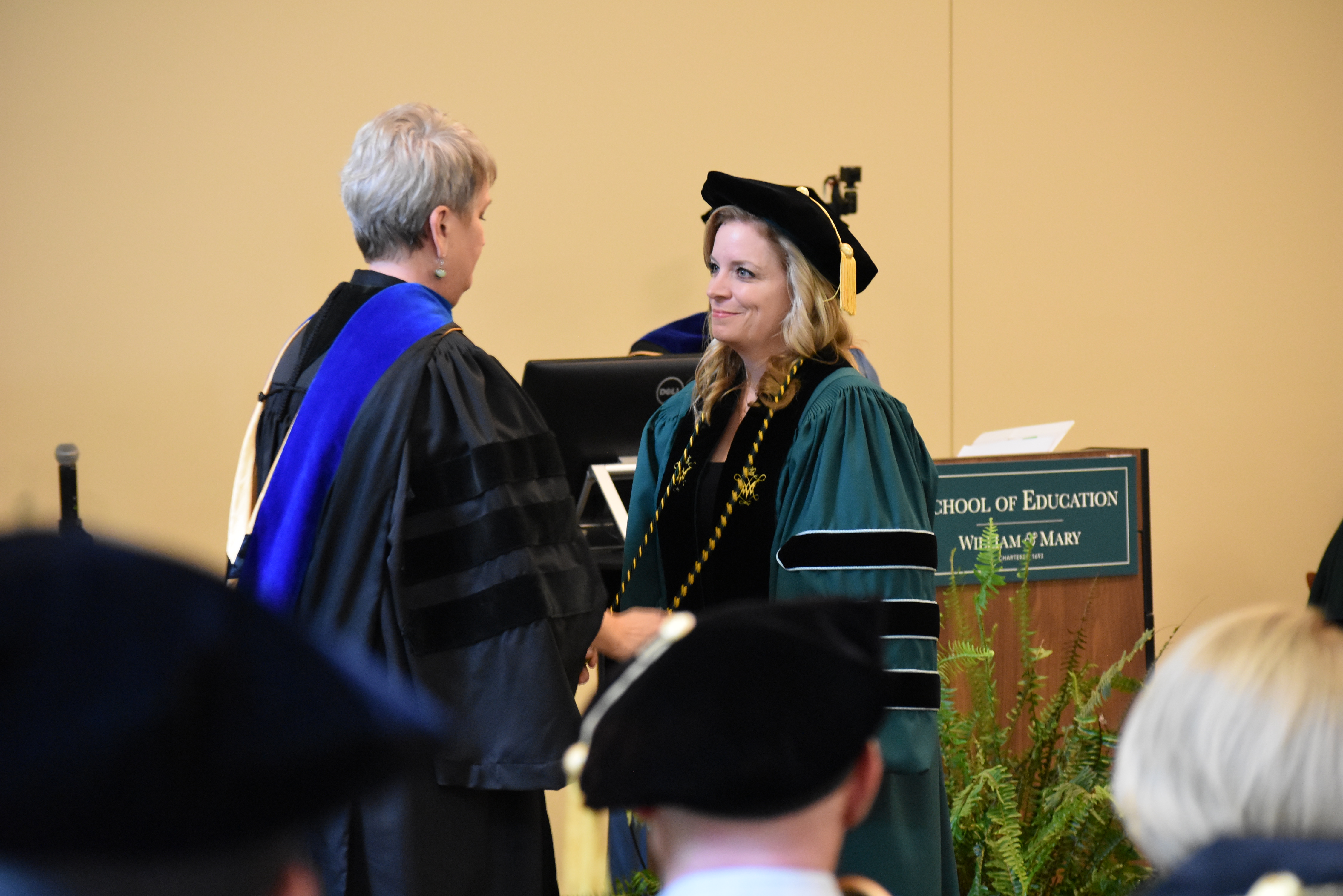 Student Receives Doctoral Cord