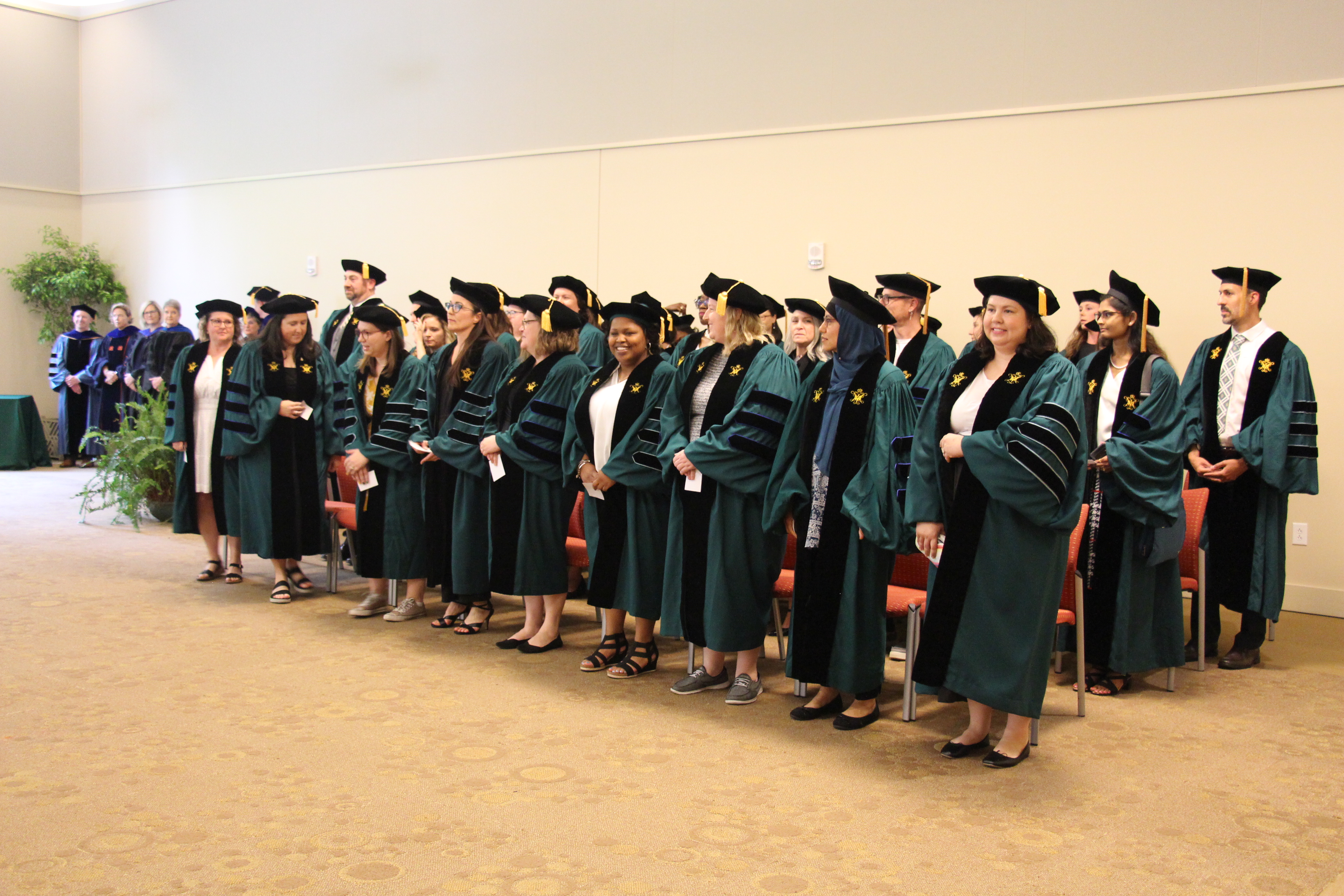 Students at the Ceremony
