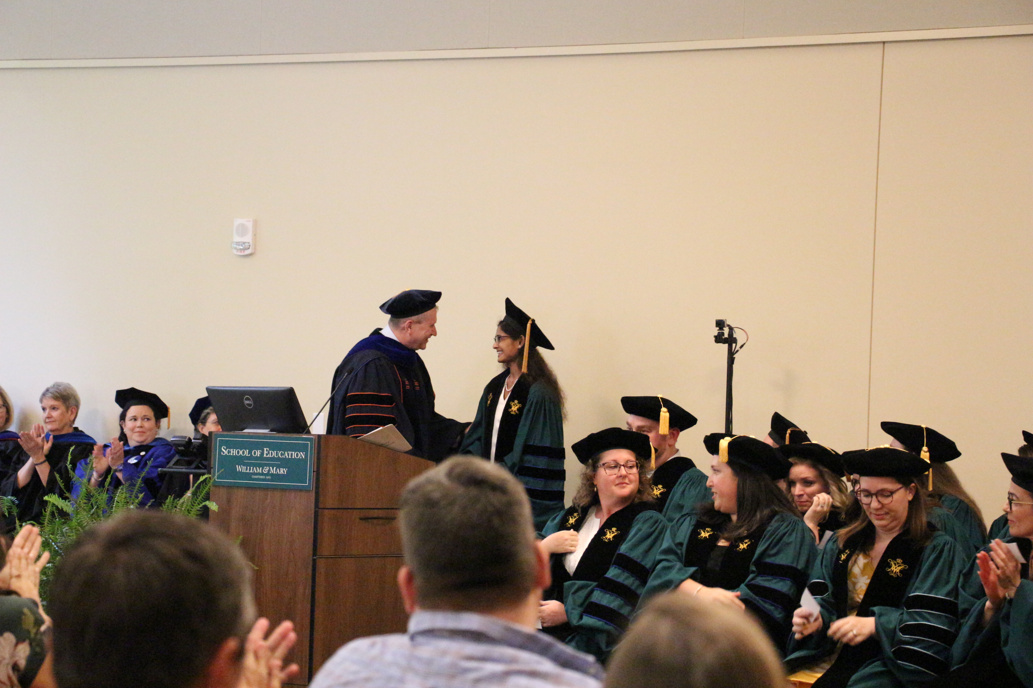 Dean Knoeppel Addresses Graduate