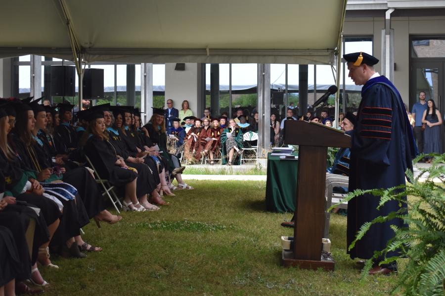 Dean Knoeppel Address Graduates