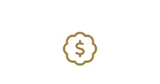 Badge Dollar Icon