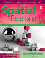 Spatial Reasoning Book Cover with Green and Pink