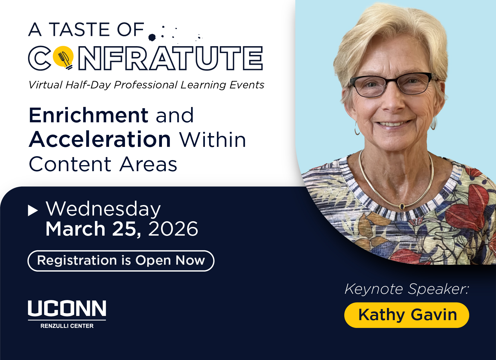 Taste of Confratute ad