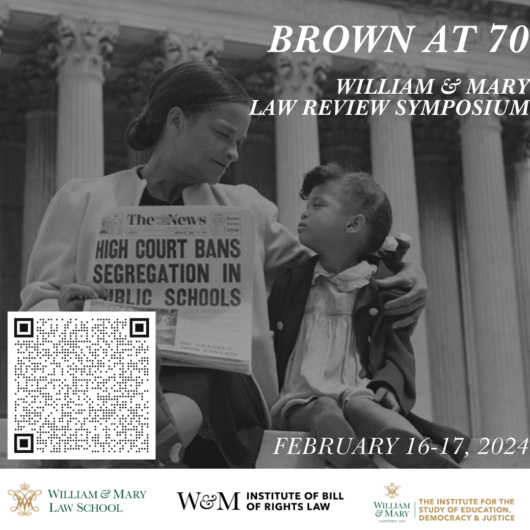 Brown v Board of Education at 70 Symposium