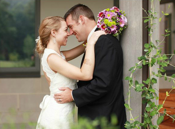 bride and groom