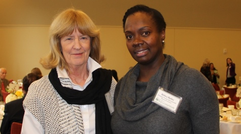 Professor Emerita Dorothy Finnegan with Debi Butler at the 2014 Awards Ceremony