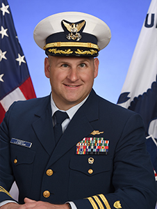 Herb Eggert retired in May 2019 as a Commander after serving in the Coast Guard for 23 years. He's now a teacher in Fairfax County Public Schools.