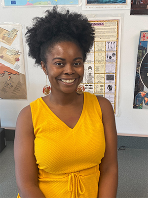 Alynn Parham M.A.Ed.'18 is in her fourth year teaching in WJCC Schools. In 2019, she was named a Rookie Teacher of the Year for the division.