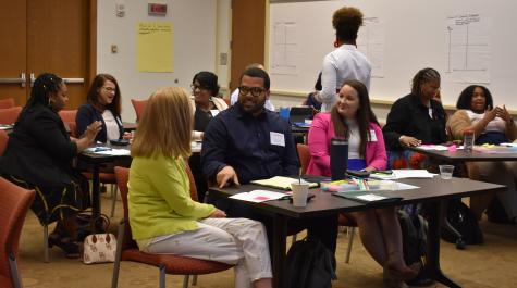 Participants appreciate the opportunity for small-group discussion.